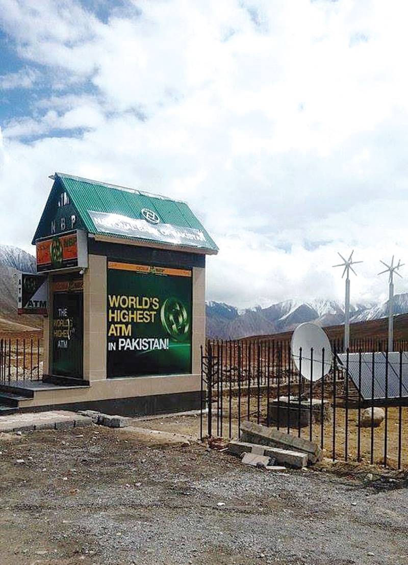 World’s highest-altitude ATM installed at Khunjerab Pass