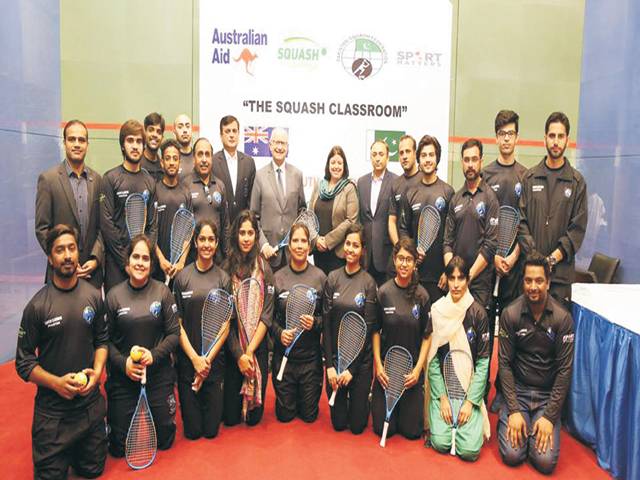 ‘Squash Classroom’ initiative to help promote the sport