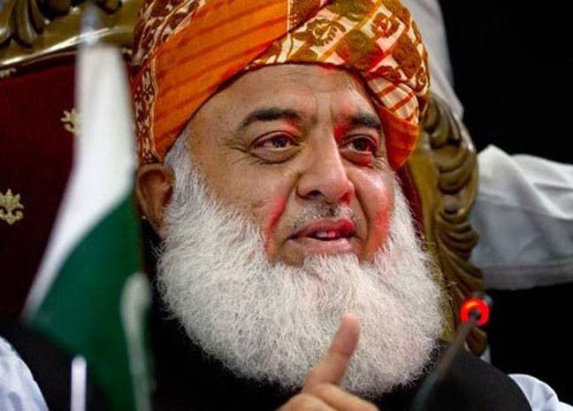 JUI-F doesn’t back enforcing Shariah at gunpoint: Fazl