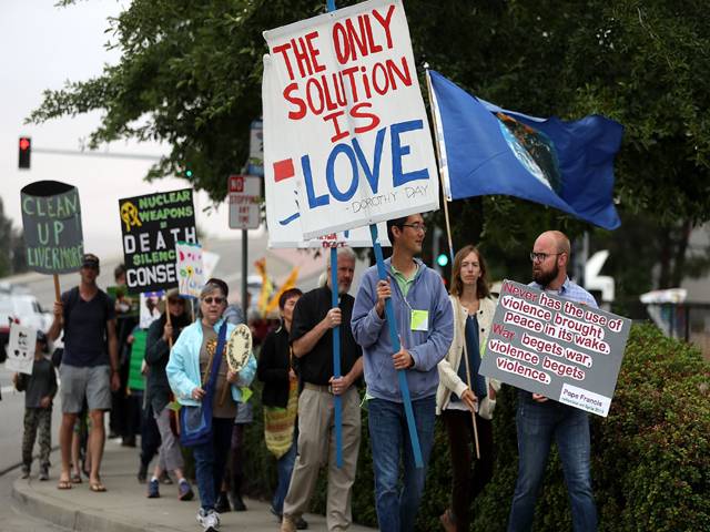  Demo against nuclear weapons