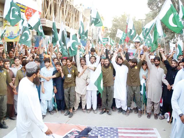 Tribesmen rally against Trump