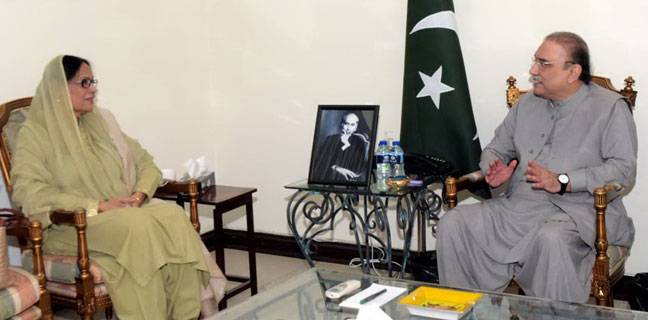 MQM leader discusses issues with Zardari