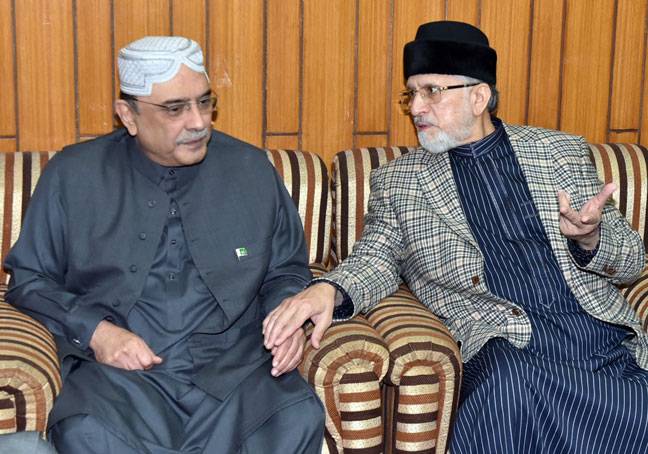 Zardari demands resignation of Shehbaz, Sana