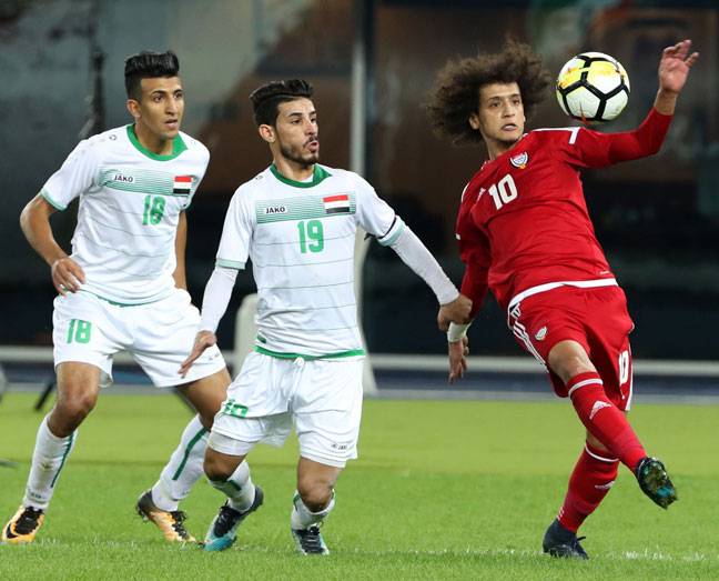 Gulf Cup of Nations semi-final football match