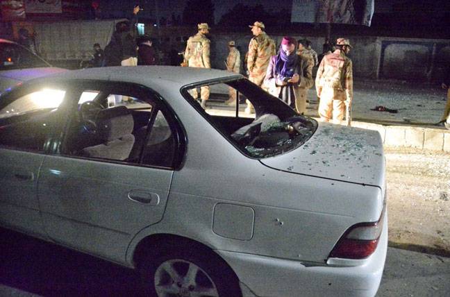 Five cops among seven killed in Quetta suicide hit