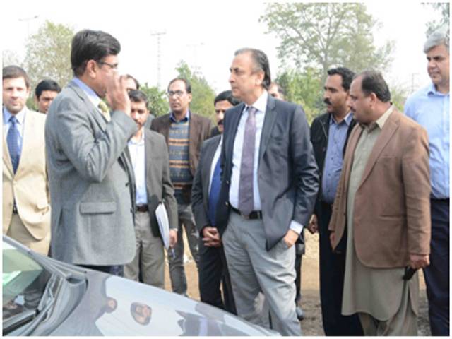 DG inspects development work in LDA City