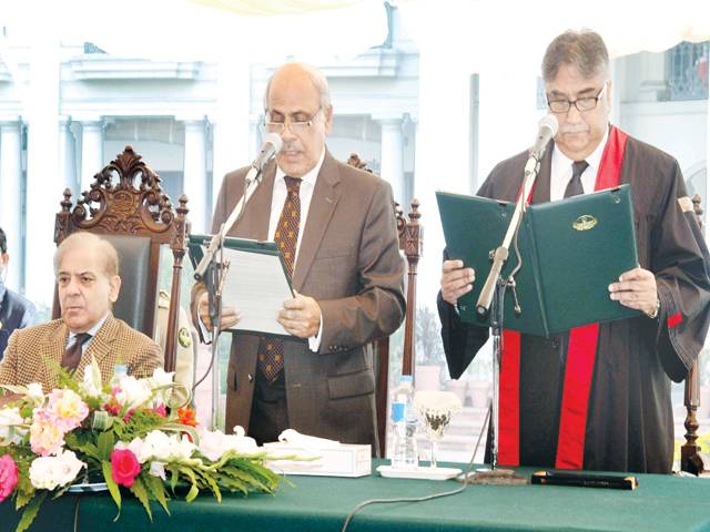 LHC chief justice sworn in