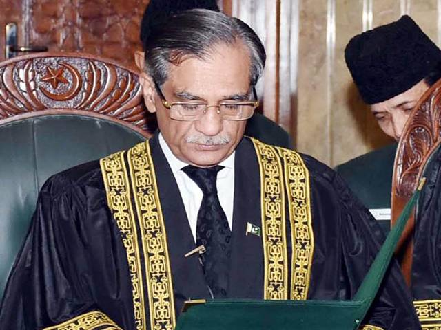  Ridiculing judiciary is disobeying constitution: CJP