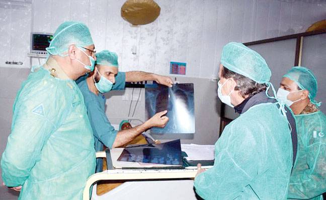 German ambassador visits CMH Sialkot