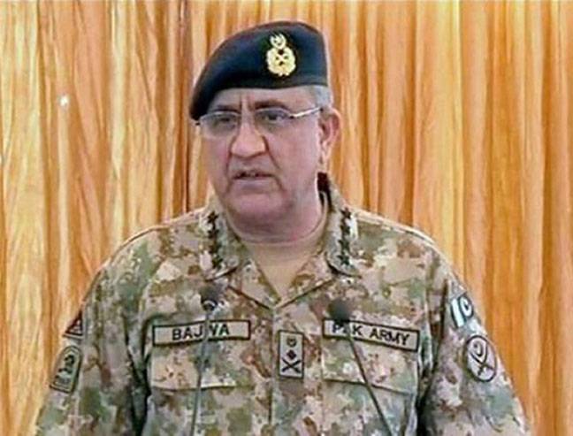 Peace in Karachi vital for security: COAS