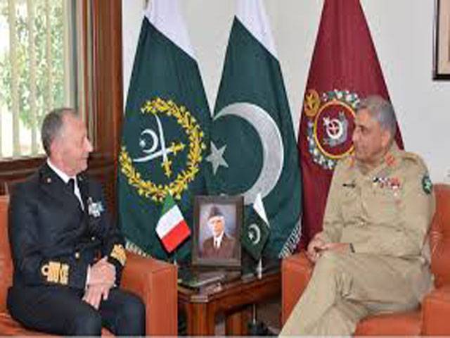 Chief of Italian Navy calls on COAS 