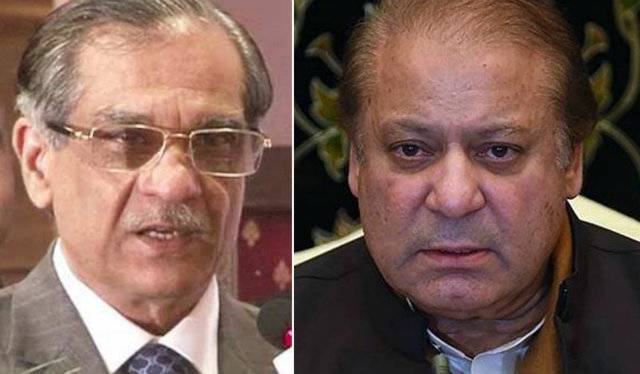 Nawaz asks CJP to act against political doctoring