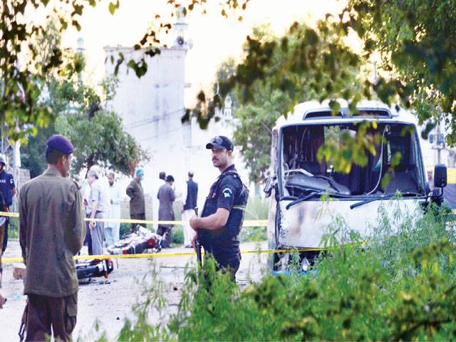 Three killed in Attock suicide attack