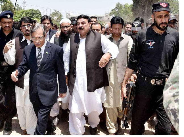 CJP visits hospital