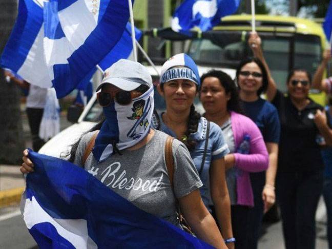 3 die in Nicaragua clashes as US slaps sanctions on govt