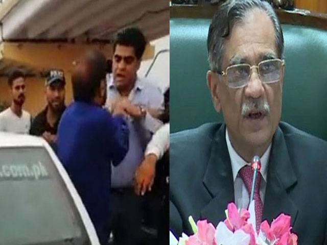 CJP takes notice of PTI MPA’s assault on citizen 