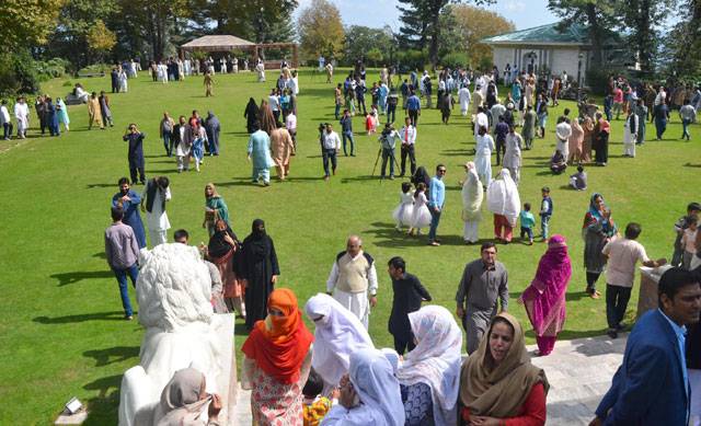  Government House opened general public in Murree