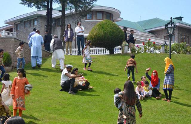  Government House opened general public in Murree