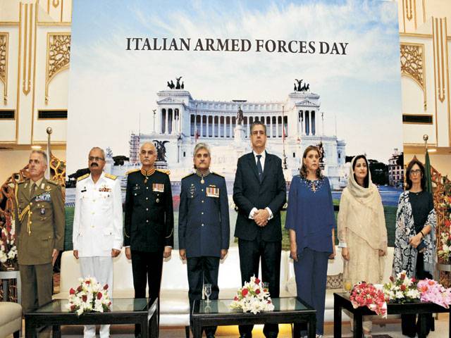 Italian Armed Forces Day celebrated