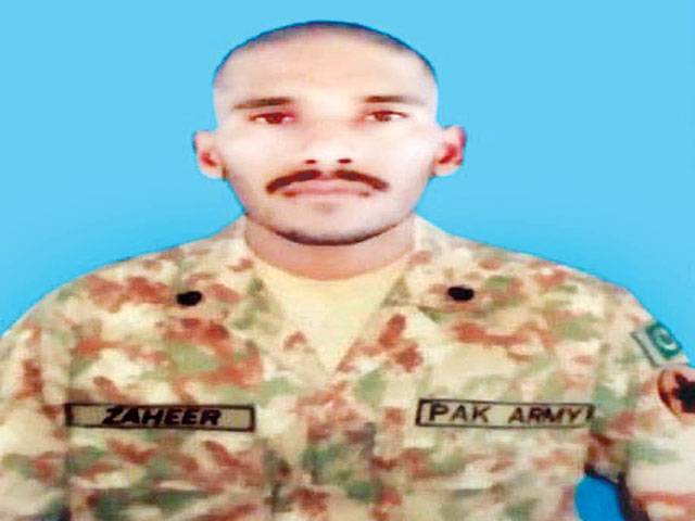 Soldier martyred in Indian firing at LoC