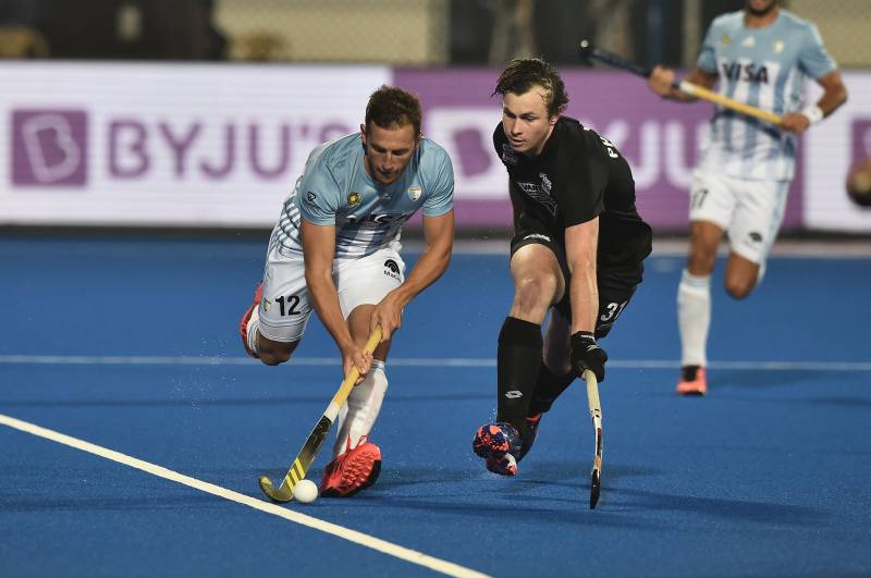 Argentina thrash New Zealand 3-0 in hockey world cup