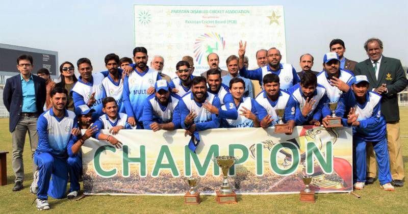 Matloob helps Multan retain Disabled T20 Cricket title