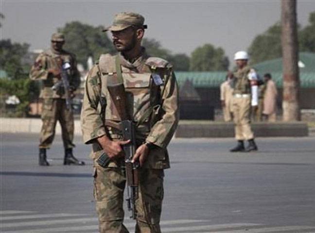 Six FC men martyred, 4 terrorists killed in Turbat clash