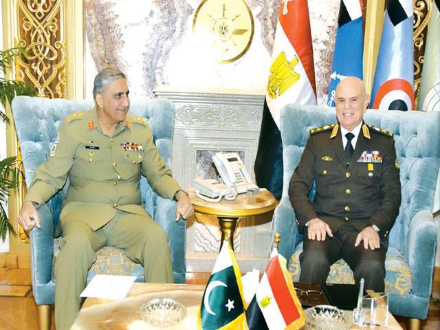 Pakistan, Egypt to boost defence cooperation