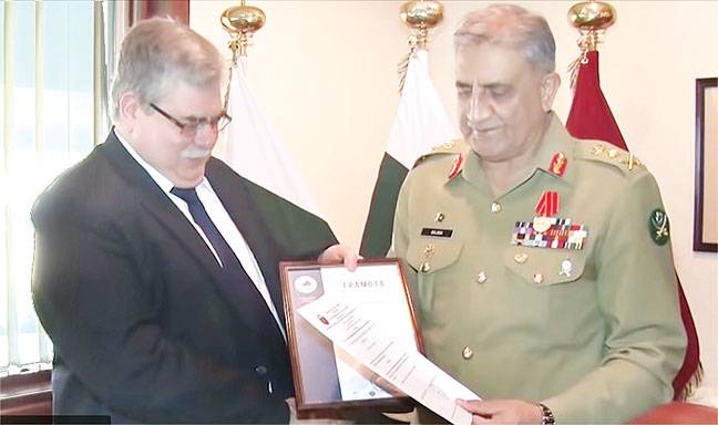 COAS greets Russian Amb, receives Nato commander