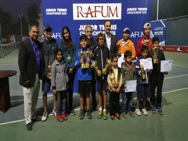 Bilal, Nael bag double crowns in jr tennis