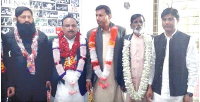 Kasur Press Club office-bearers