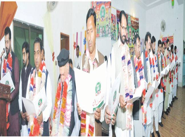 New members of Kasur Press Club take oath