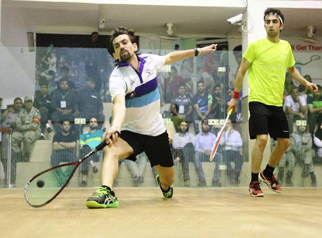 Poor day for Pakistan in squash court