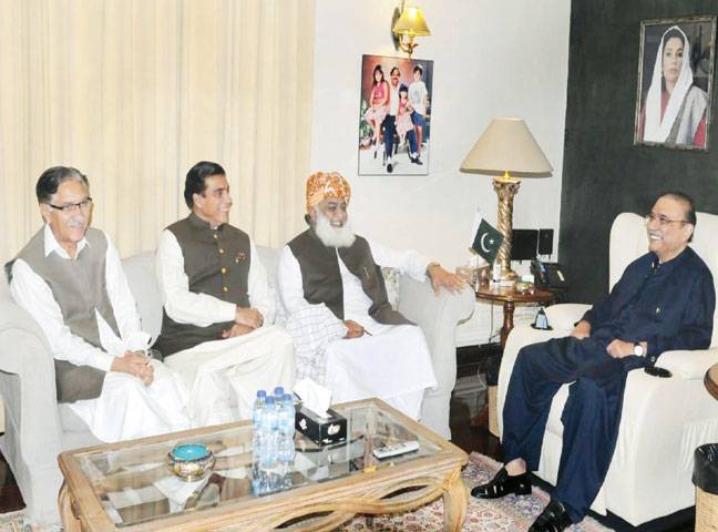 Imran Khan will have to go: Zardari