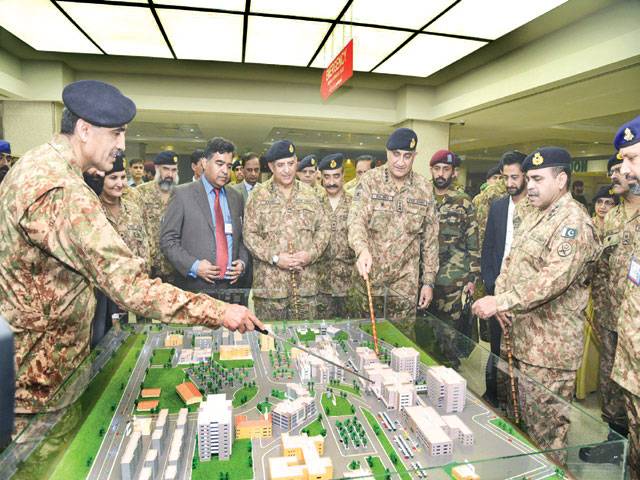 COAS inaugurates new blocks at CMH Pindi