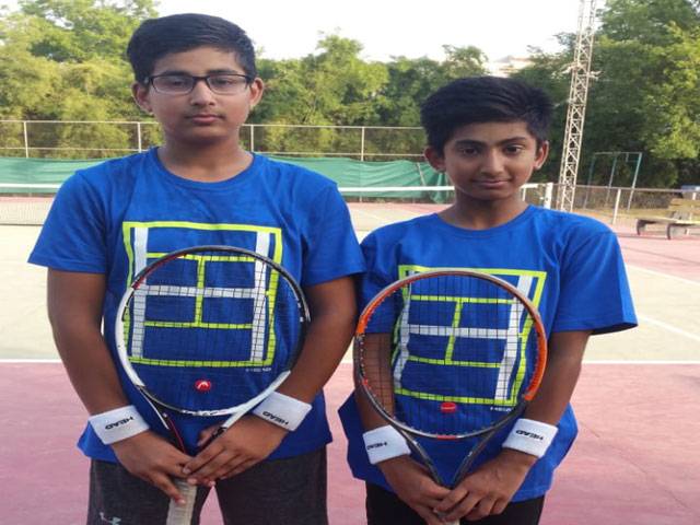 Rizwan brothers vow to excel in ITF 12&Under Tennis event