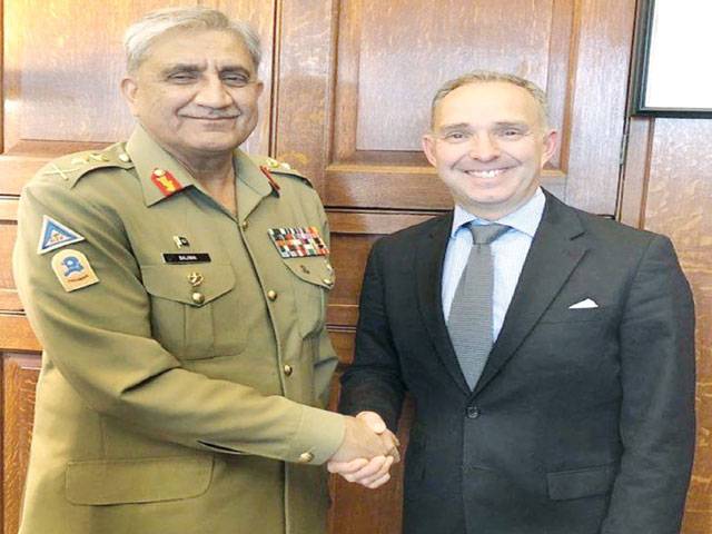 COAS discusses Afghan peace with UK NSA, Defence Secy