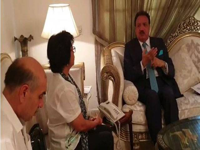 Rehman Malik, UNAIDS official discuss HIV epidemic