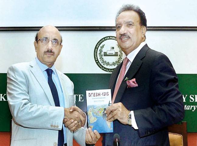 Daesh, RSS working in partnership: Rehman Malik