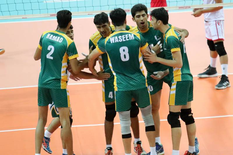 Pakistan beat Chinese Taipei in Asian U23 Volleyball