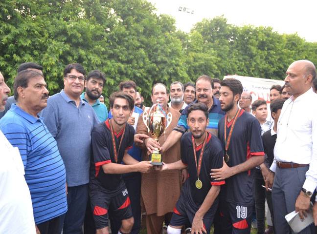 Gujranwala win Punjab Talent Hunt Football trophy