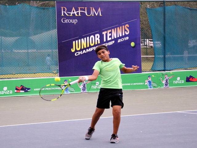 Bilal, Hanan, Hamza enter Rafum Punjab Tennis quarters