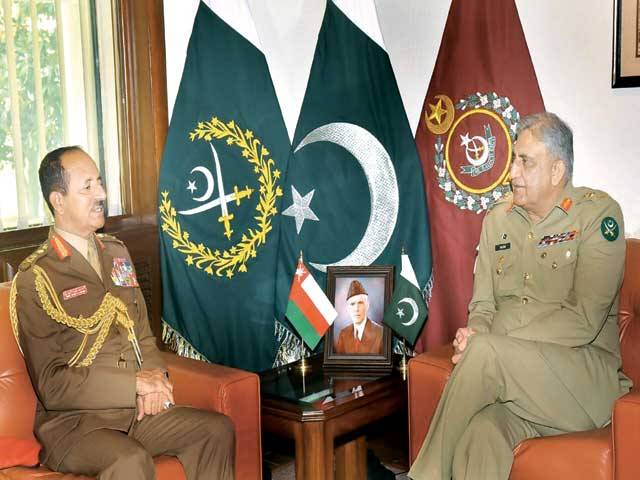 Omani General calls on COAS