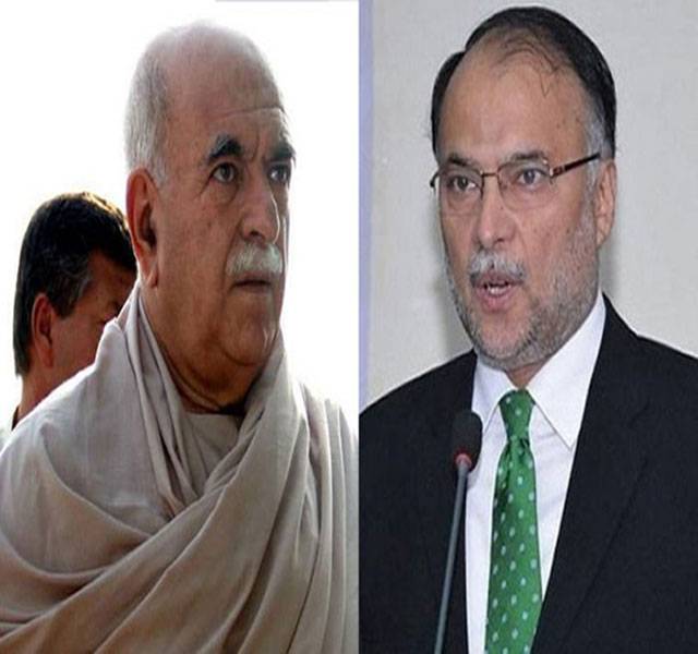 Achakzai, Ahsan discuss march