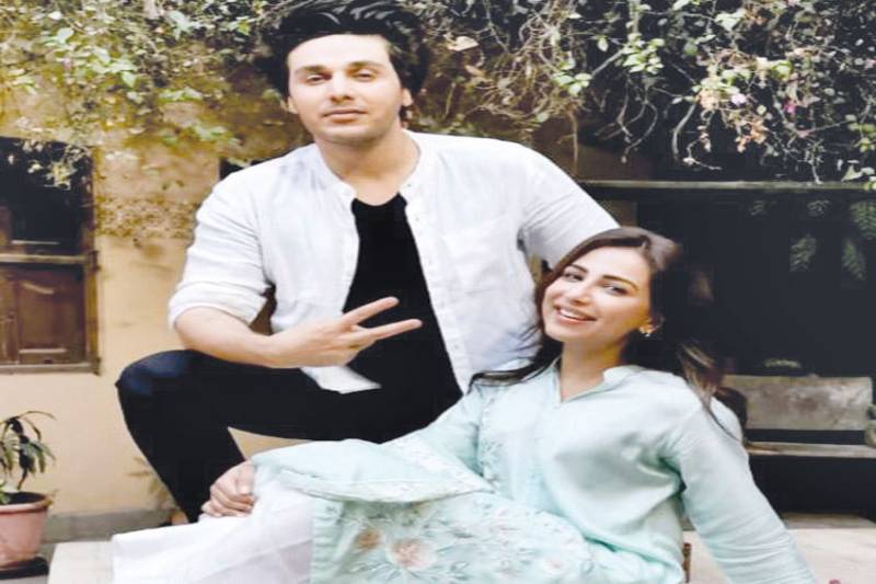 Ahsan Khan, Ushna Shah team up for mega project