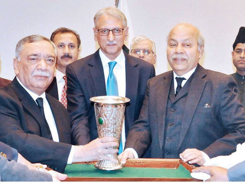 Outgoing CJP given farewell 