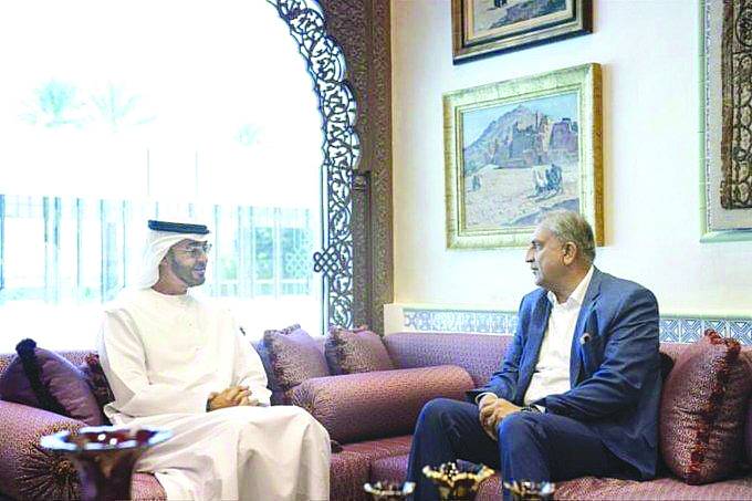 COAS, UAE Crown Prince take up defence co-op