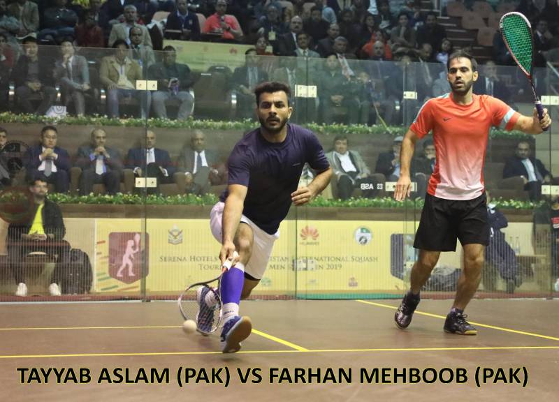 Tayyab thrashes Farhan to win Pakistan Int’l Squash title