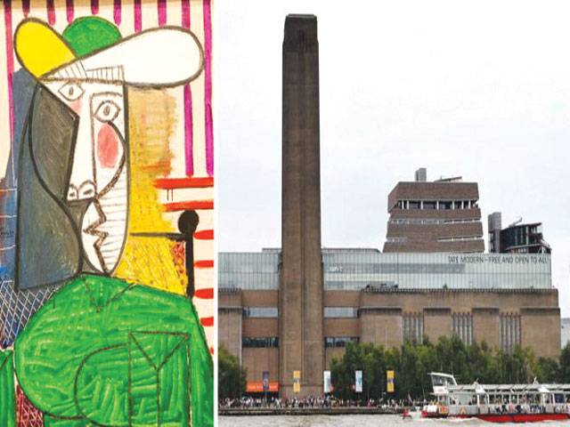 Picasso painting attacked at Tate Modern