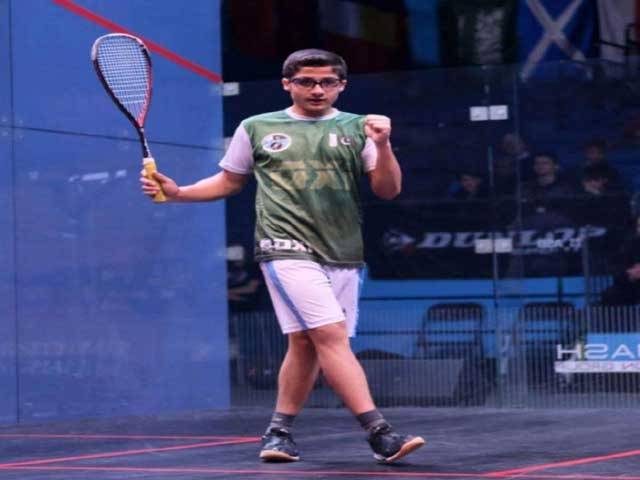 Hamza lifts British Jr Squash U-15 title